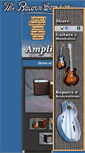 Mobile Screenshot of amps.bacornguitars.com